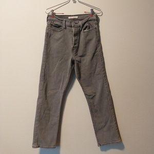LAST CHANCE! ♻*Flaw* Levi's Wedge Straight Jeans Size 29 Button Fly